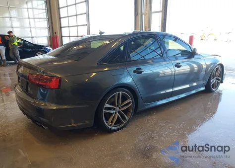 2016 Audi S6 4.0T Premium Plus z USA, uszkodzony, nr VIN WAUF2AFC3GN167815